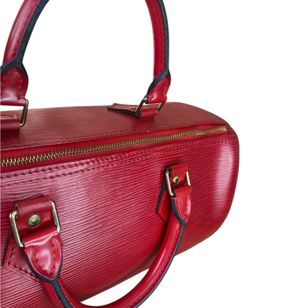 Louis Vuitton Epi Red satchel speedy 35 Handbag - Picture 5 of 10